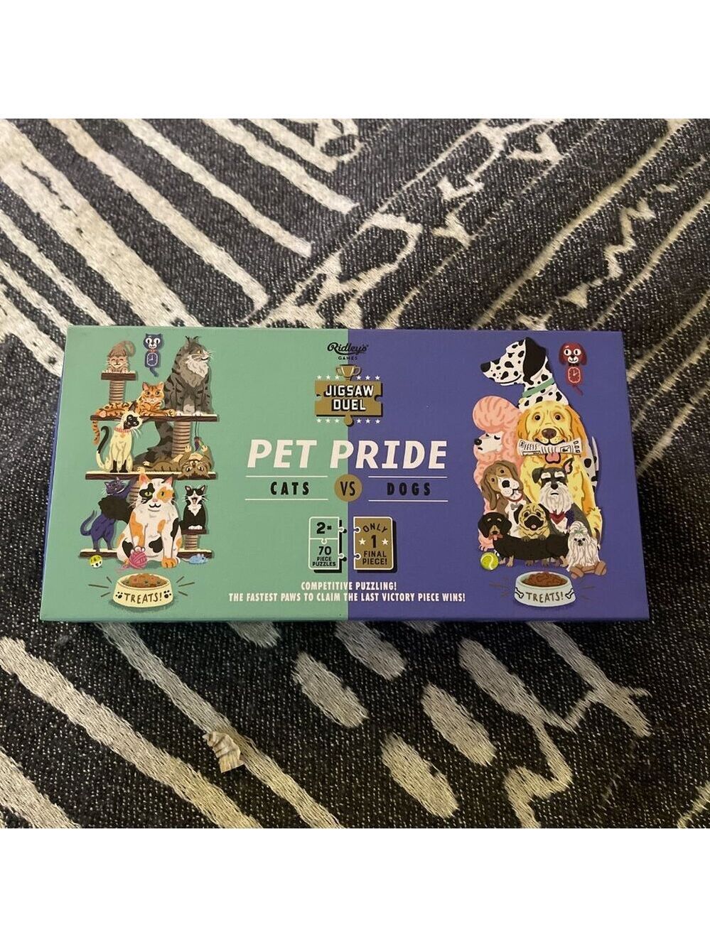 ($8) Pet Pride: Cats vs. Dogs (Jigsaw Duel)